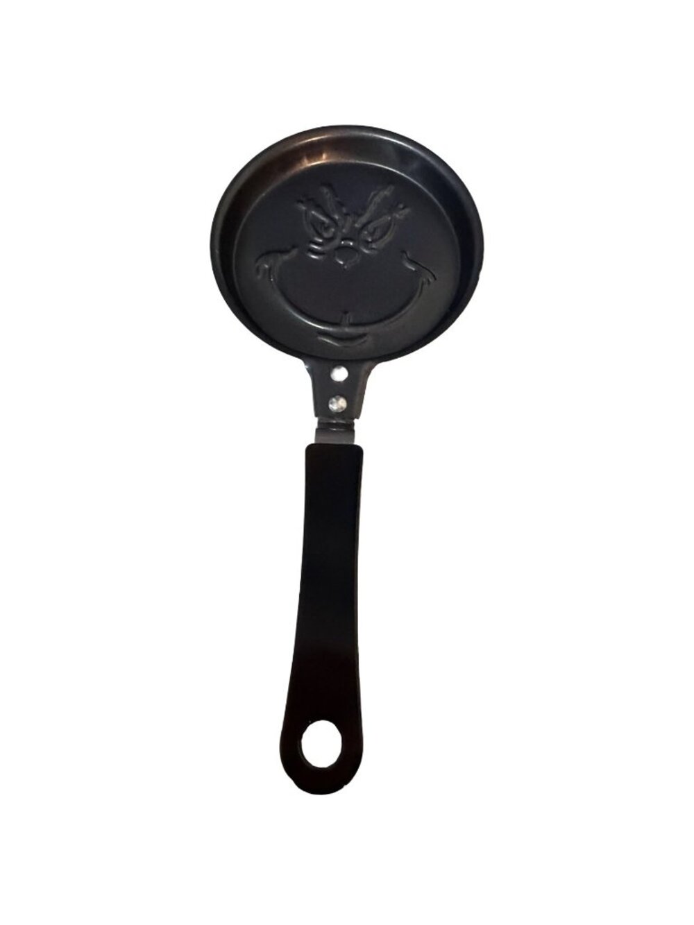 Dr. Seuss The Grinch Mini Pancake Pan Nonstick 5" Egg Skillet Embossed Face 2024